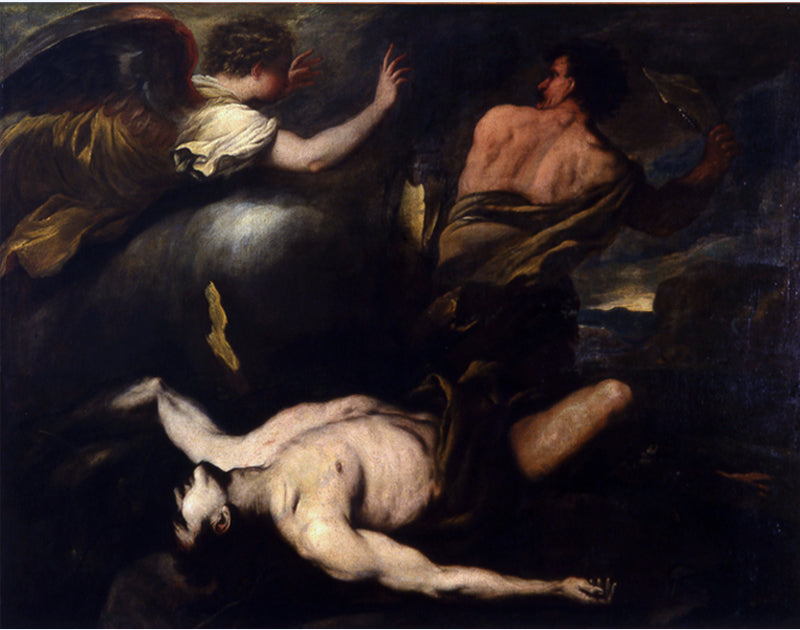 Kain og Abel - Luca Giordano