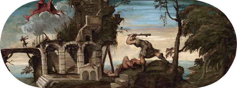 Kain dræber Abel - Jacopo Tintoretto