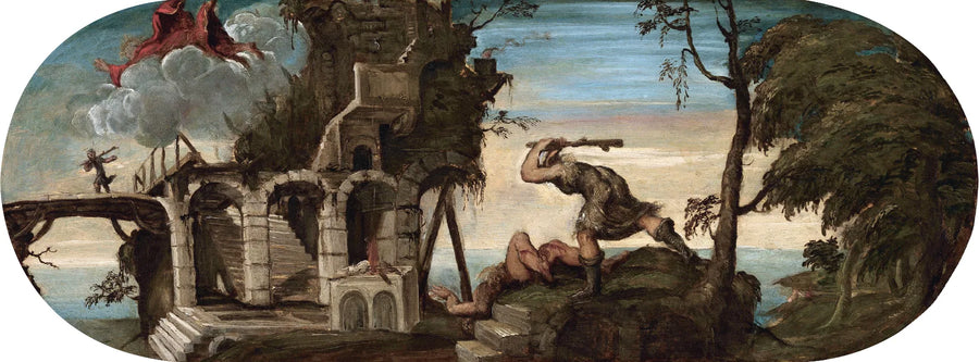 Kain dræber Abel - Jacopo Tintoretto