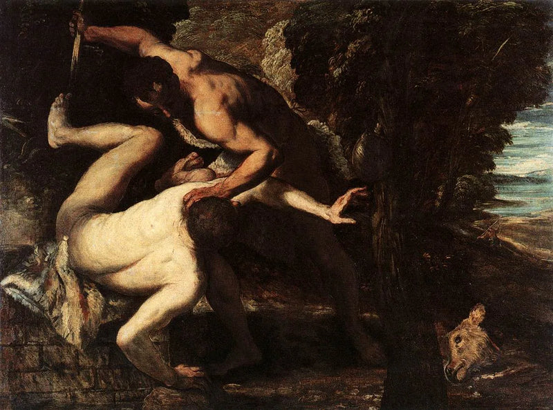 Caïn dræber Abel (Le Tintoret) - Jacopo Tintoretto