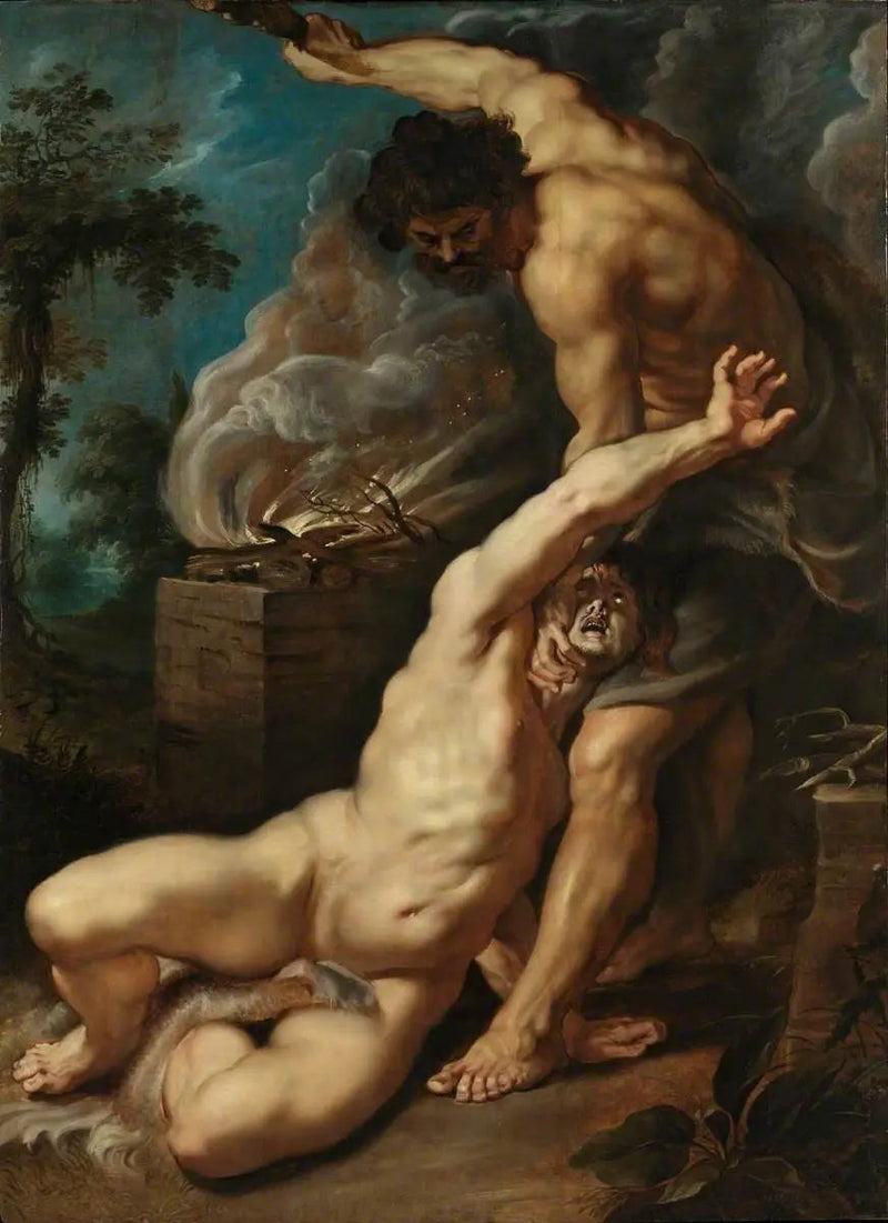 Kain dræber Abel - Peter Paul Rubens