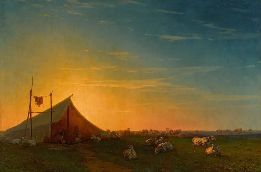Hytte for hyrder - Ivan Aïvazovski