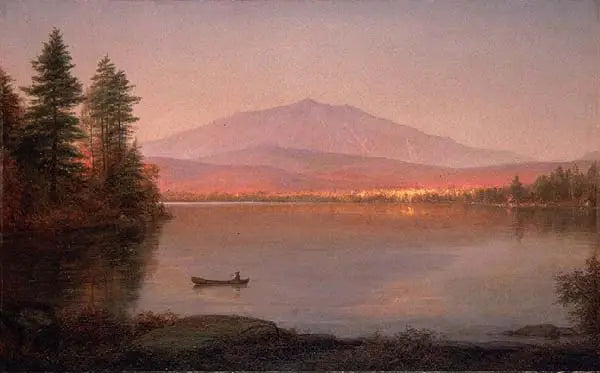 Camp Le Mont Katahdin fra Millinocket - Frederic Edwin Church