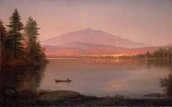 Camp Le Mont Katahdin fra Millinocket - Frederic Edwin Church