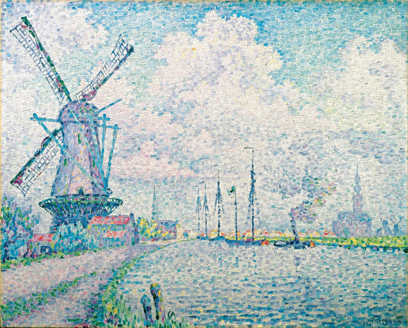 Overschie Kanal - Paul Signac