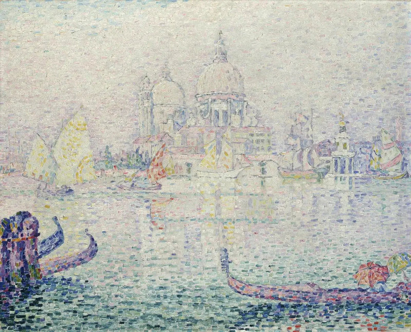 Giudecca-kanalen, Morgen (Santa Maria della Salute) - Paul Signac