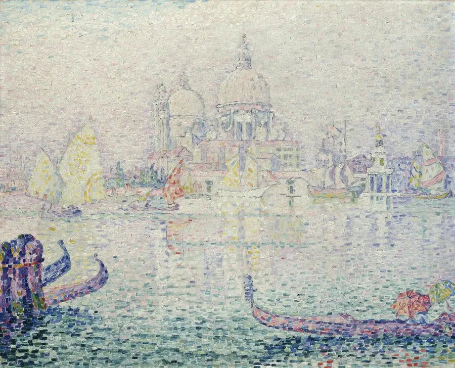 Giudecca-kanalen, Morgen (Santa Maria della Salute) - Paul Signac