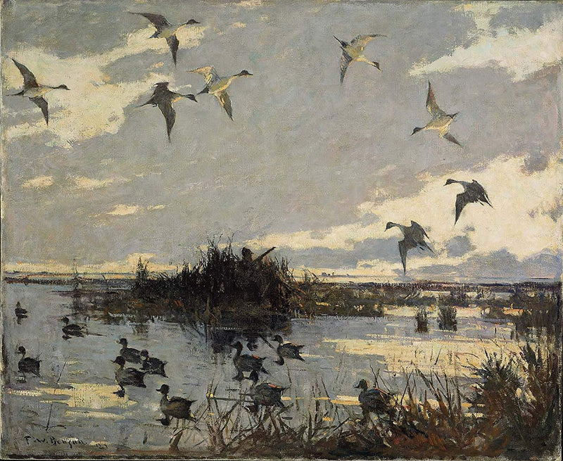 Bedragne andefugle - Frank Weston Benson