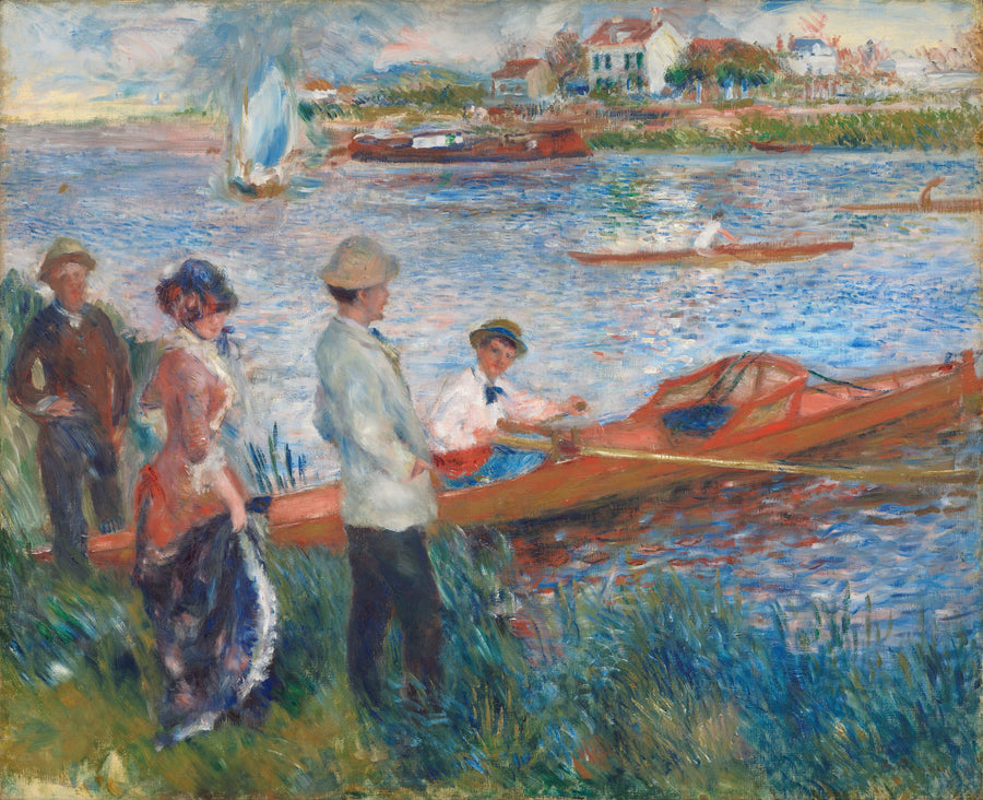 Canotiers à Chatou - Auguste Renoir