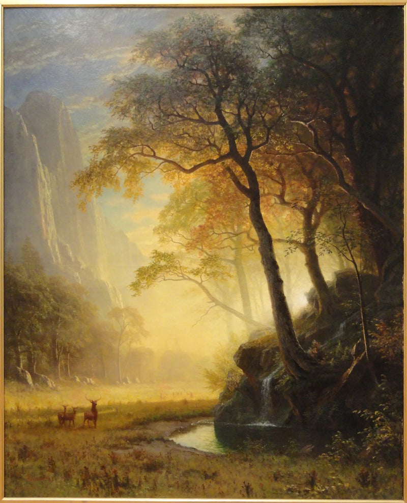 Hetch Hetchy-kløften - Albert Bierstadt