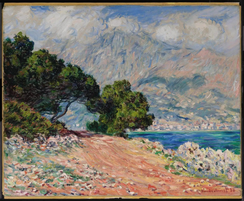 Cap Martin, près de Menton - Claude Monet image 1 copie peinte à la main à l’huile