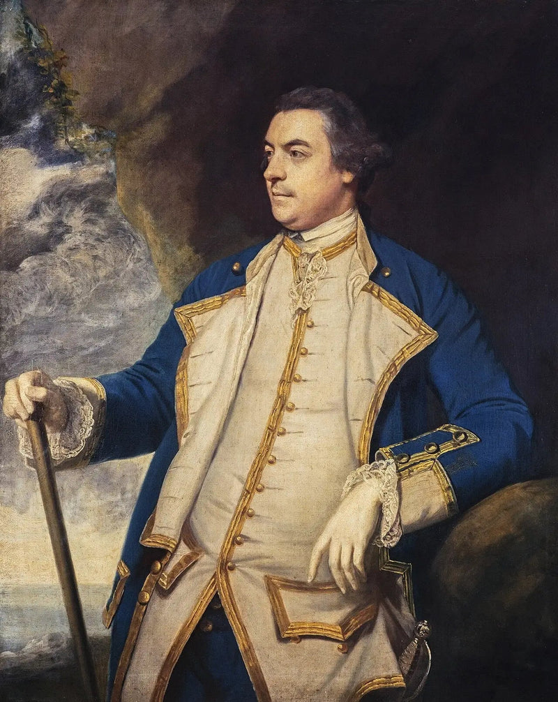 Kaptein Adam Duncan, senere admiral Duncan og 1. vicomte af Camperdown, 1731 - 1804 - Joshua Reynolds