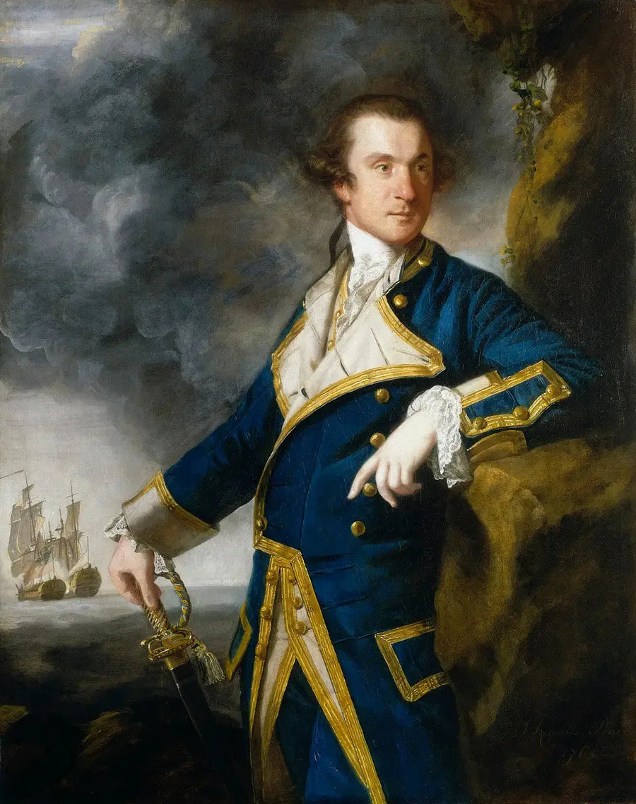 Kaptein Alexander Hood, 1726-1814 - Joshua Reynolds