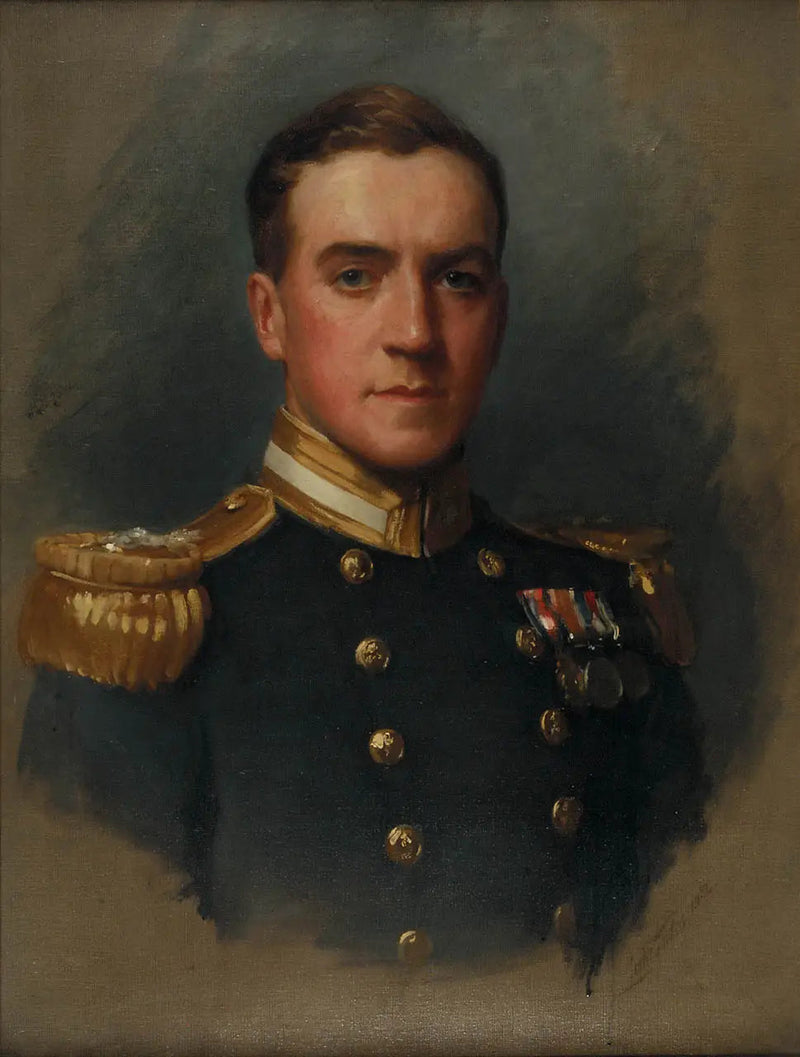 Kaptajn af korvetten Denis Quentin Fildes, 1889-1975 - Luke Fildes
