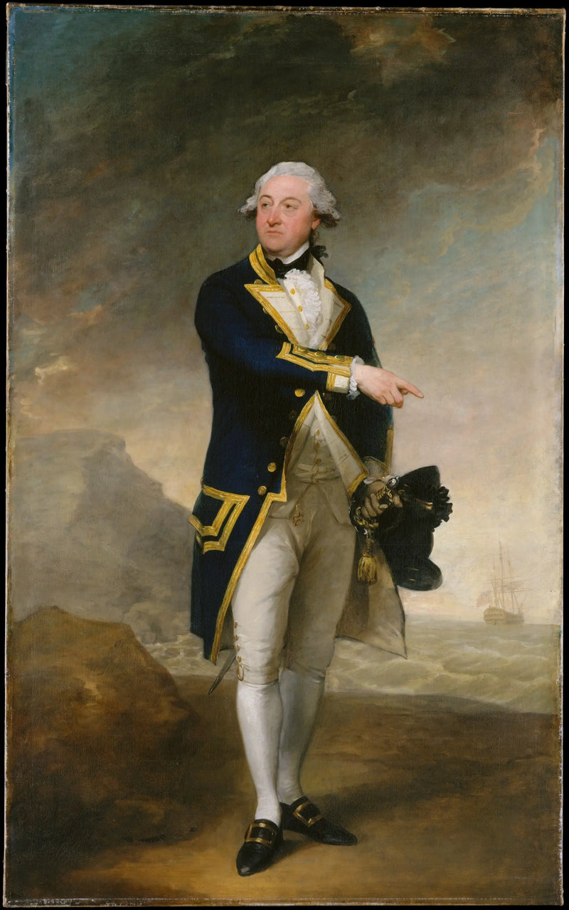 Kaptein John Gell - Gilbert Stuart