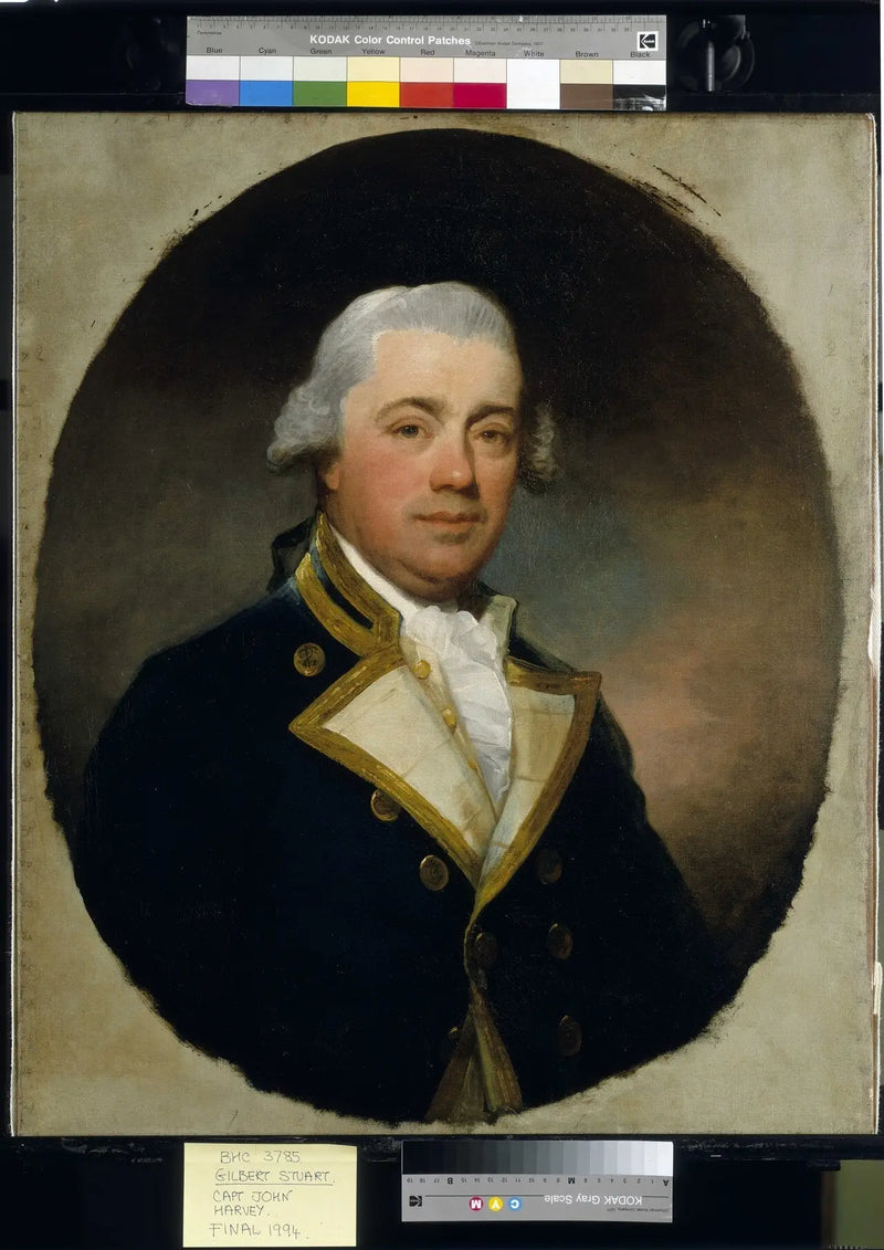 Kaptein John Harvey, 1740-1794 - Gilbert Stuart