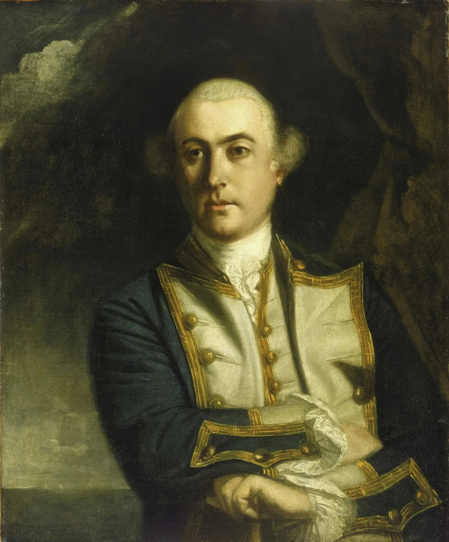 Kaptein den Ærede John Byron, 1723-1786 - Joshua Reynolds