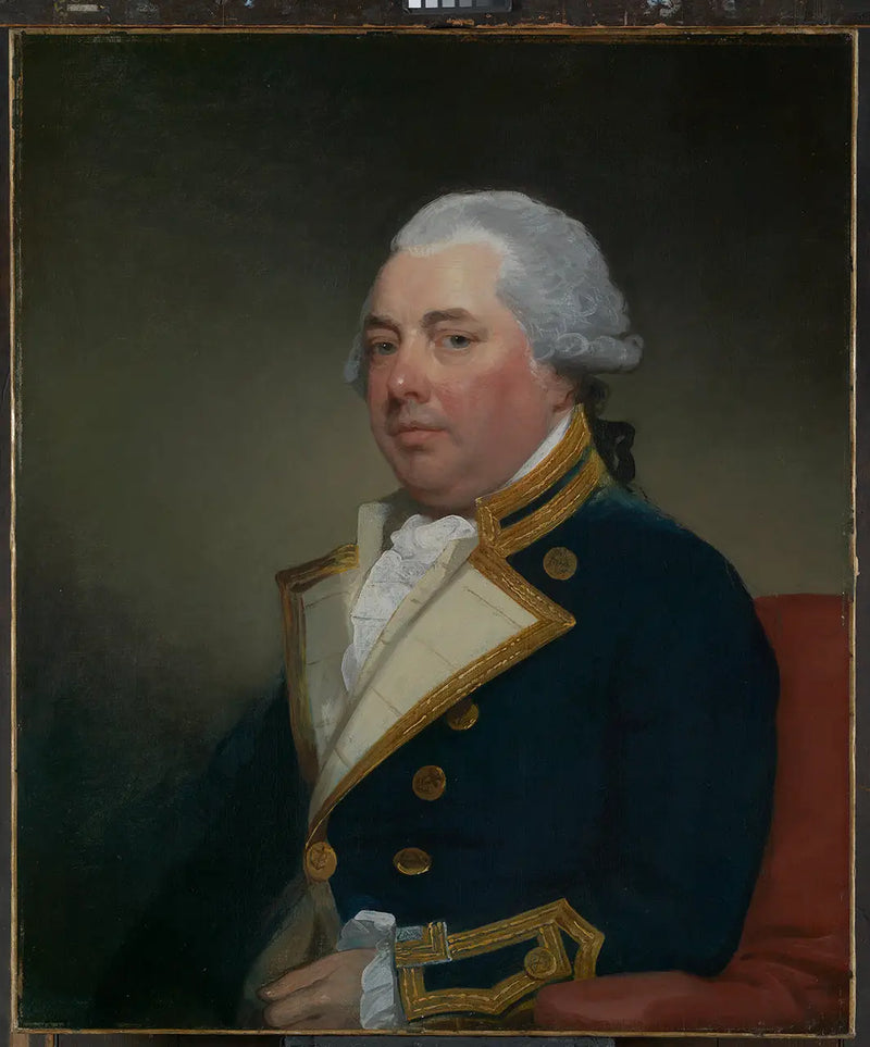 Kaptein Sir William Abdy, Bt, circa 1732-1803 - Gilbert Stuart