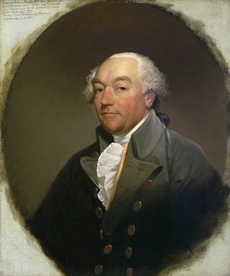Kaptein William Locker, 1731-1800 - Gilbert Stuart