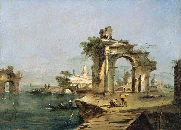 Venedig Capriccio - Francesco Guardi