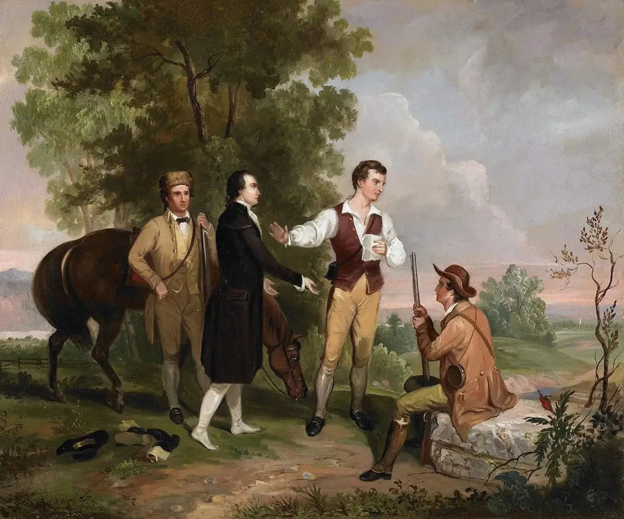 Capture du major André - Asher Brown Durand