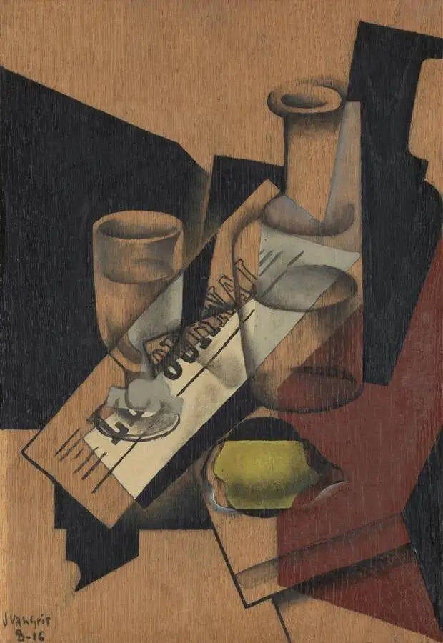 Carafe og citron - Juan Gris