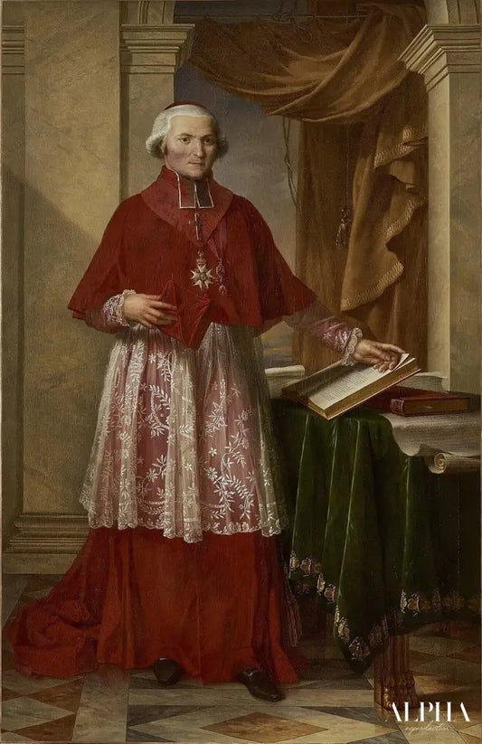 Cardinal Fesch archevêque de Lyon Grand aumônier de l’Empire - Charles Meynier Reproductions de tableaux à la peinture