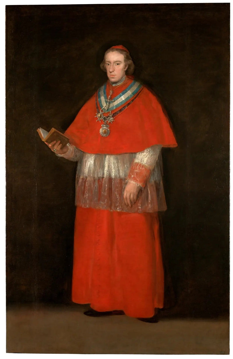 Kardinal Luis María de Borbón y Vallabriga - Francisco de Goya