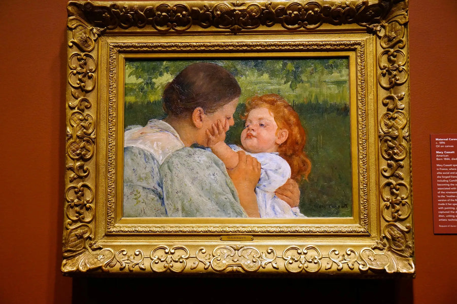 Moderlig kærkomme - Mary Cassatt