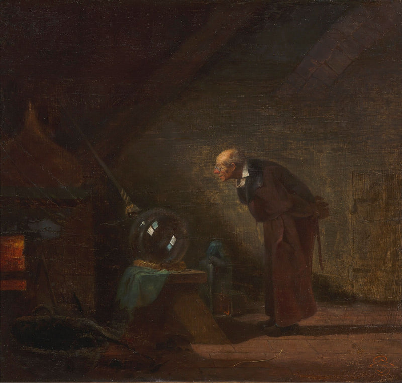 Der Alchimist (L’Alchimiste) - Carl Spitzweg