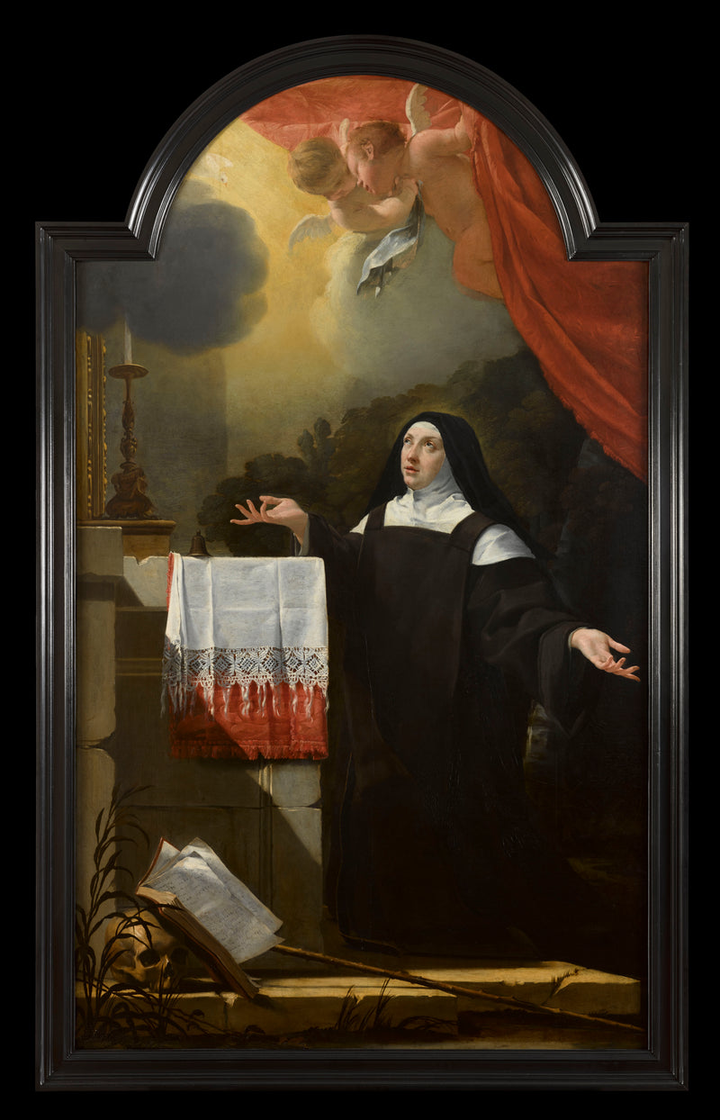 Carmélite i ekstase - Eustache Le Sueur