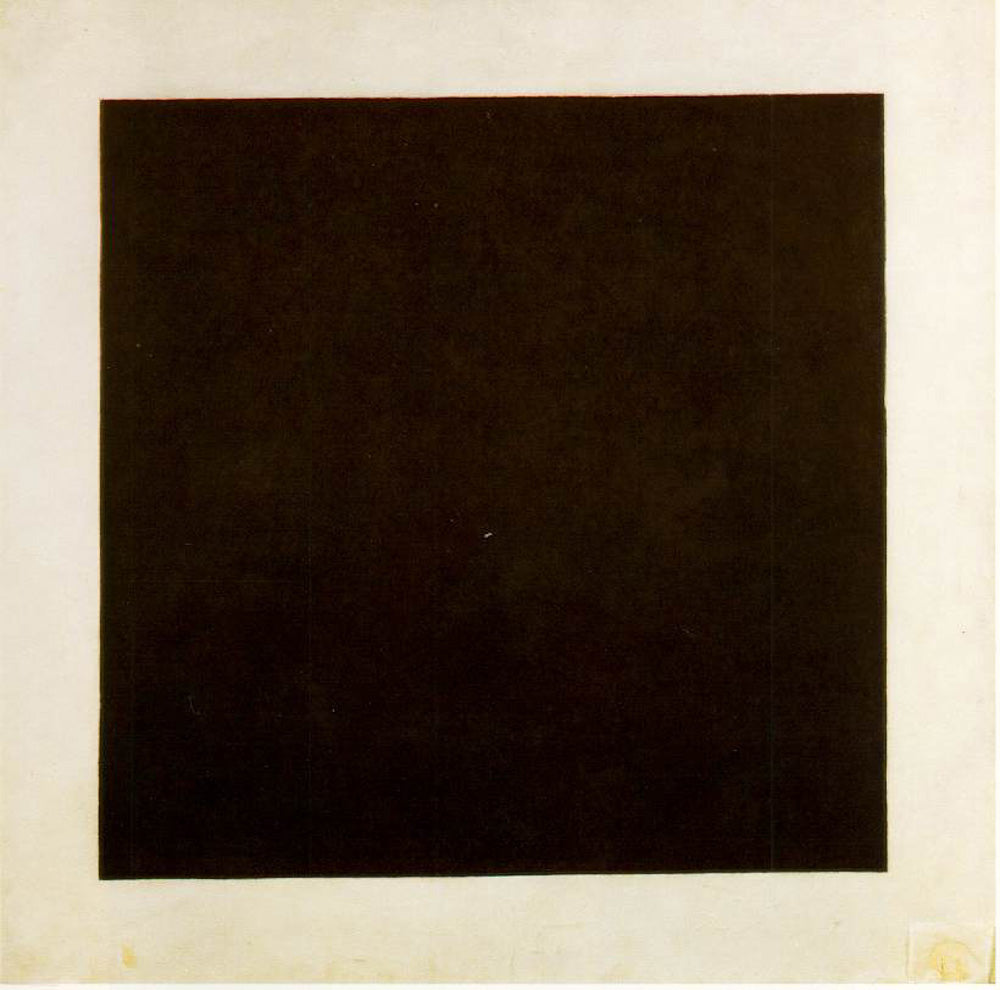Sorte kvadrat (1924) - Kazimir Malevich