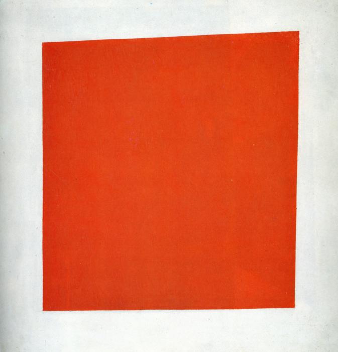 Rød firkant - Kazimir Malevich