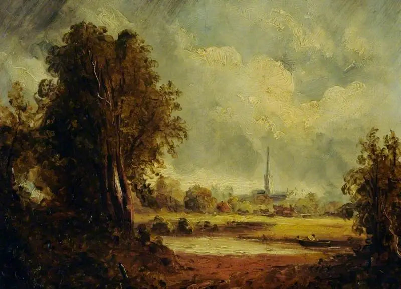 Salisbury Domkirke, Wiltshire - John Constable
