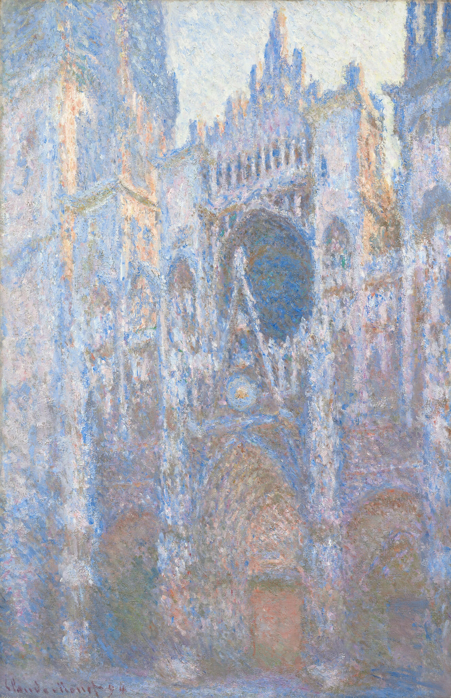 Rouen Katedralen, Portalen - Claude Monet
