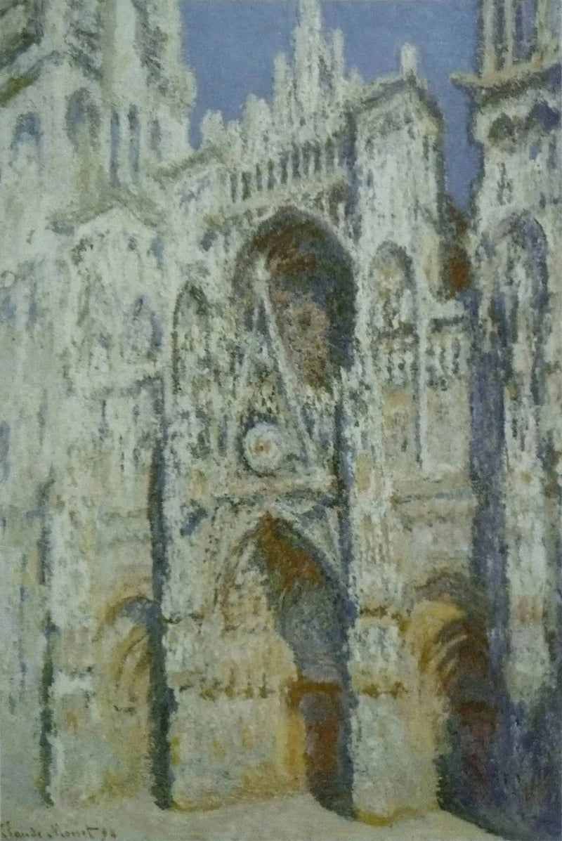 Rouen Cathedral, fuld sol W1360 - Claude Monet