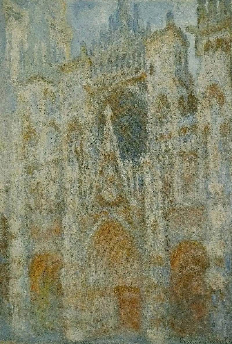 Rouen Cathedral, morgensol W1355 - Claude Monet