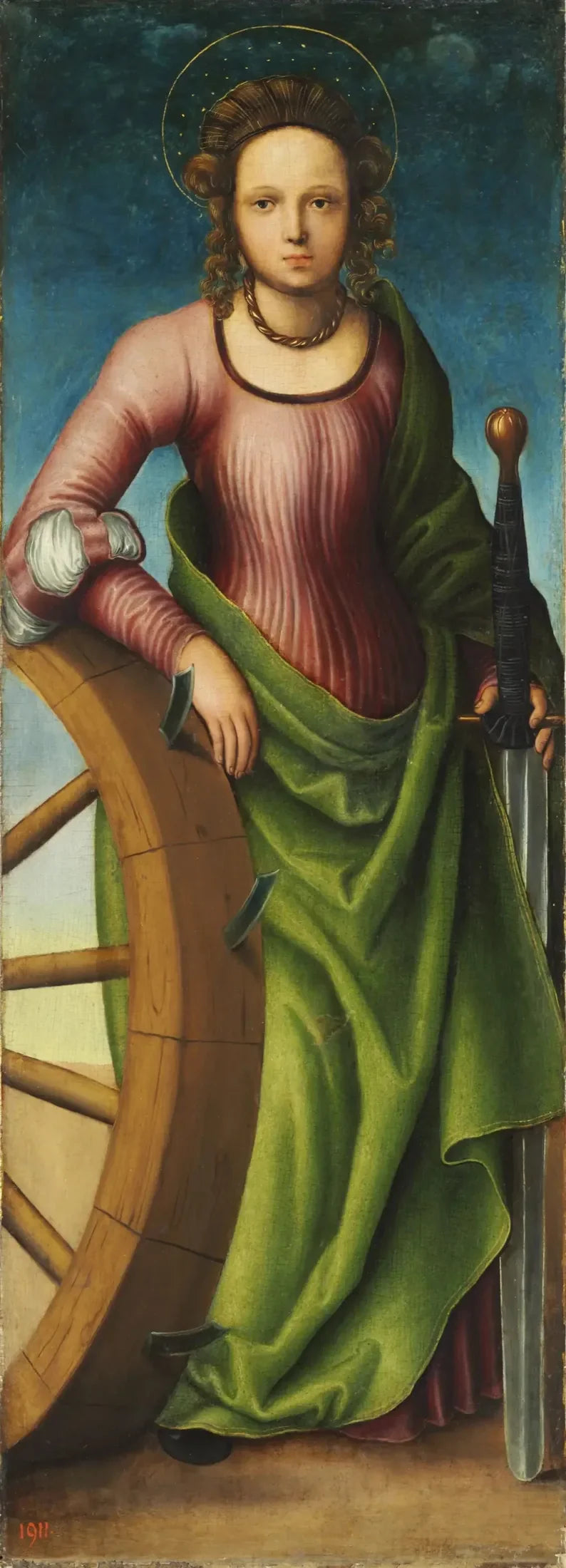 Catherine af Alexandria - Lucas Cranach den Ældre