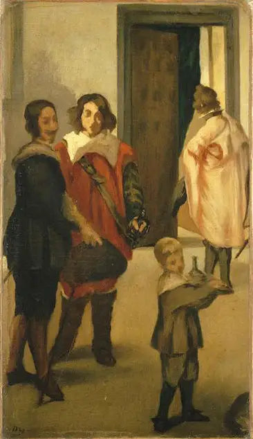 Reproduction du tableau « Cavaliers espagnols - Édouard Manet » par Alpha Reproduction en peinture à l’huile