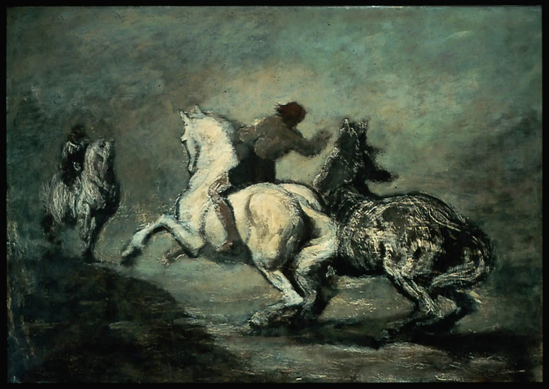 Cavaliers - Honoré Daumier