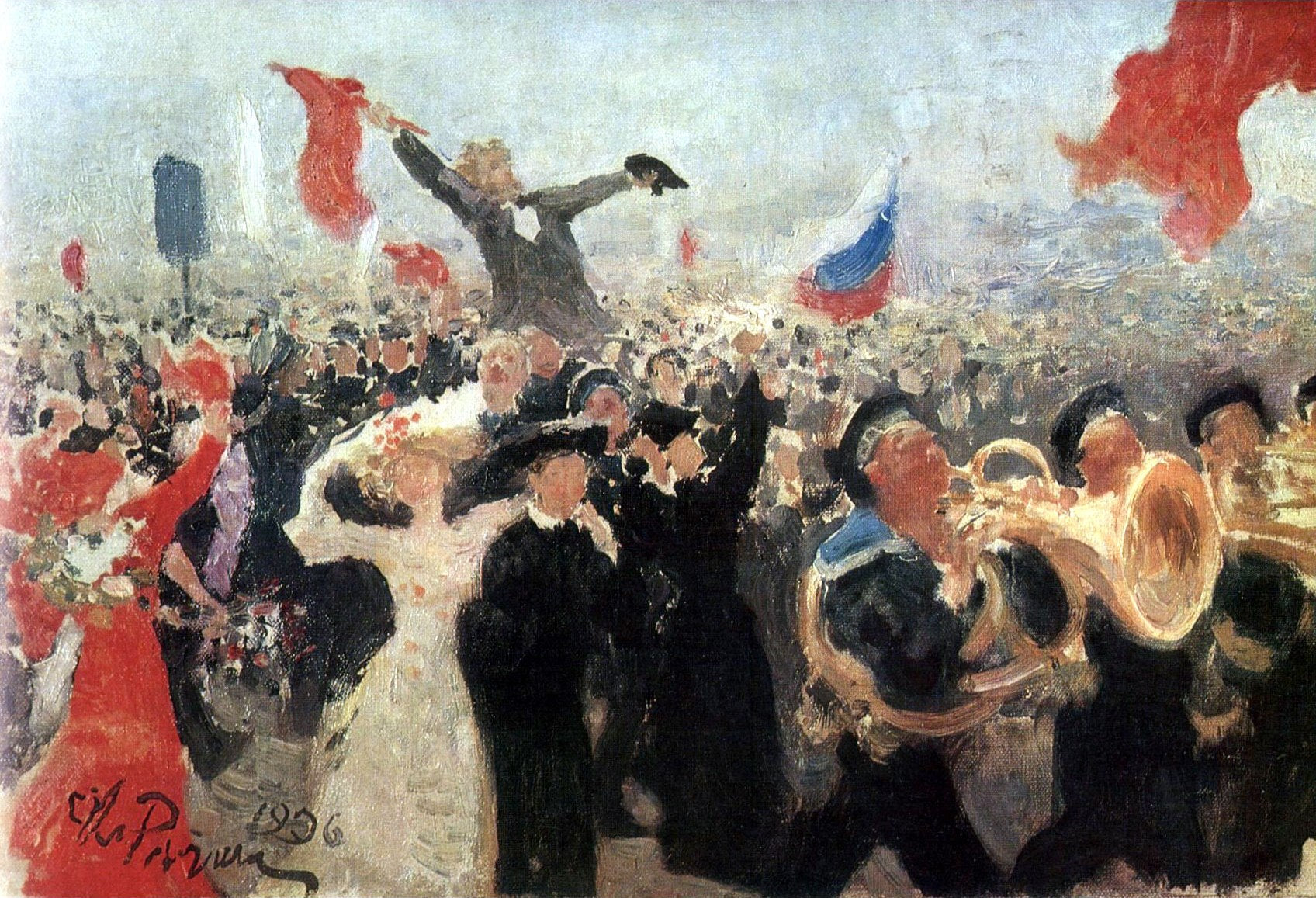 Fejring af Manifestet den 17. oktober 1905 - Ilya Repin