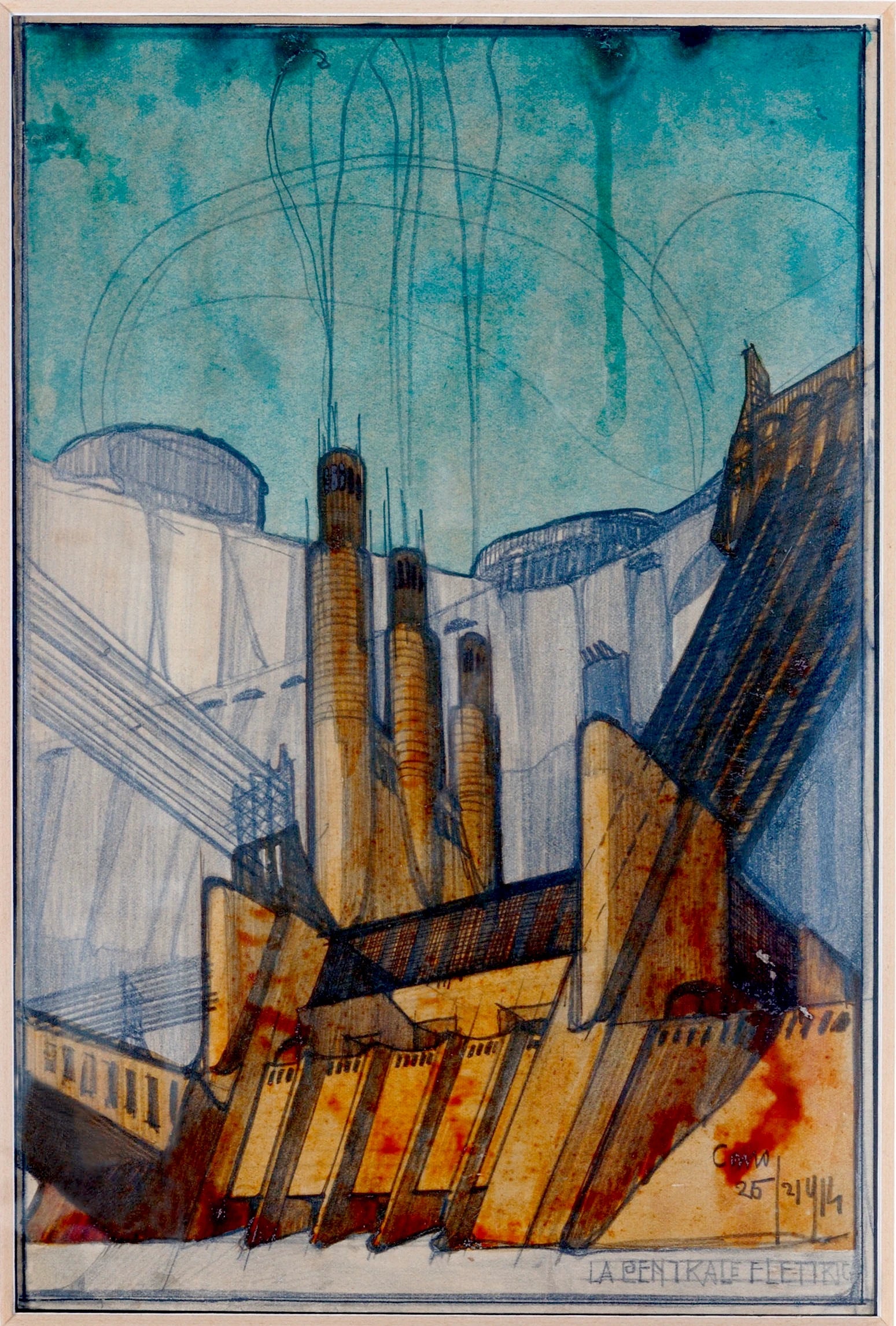 Centrale électrique, Antonio Sant'Elia