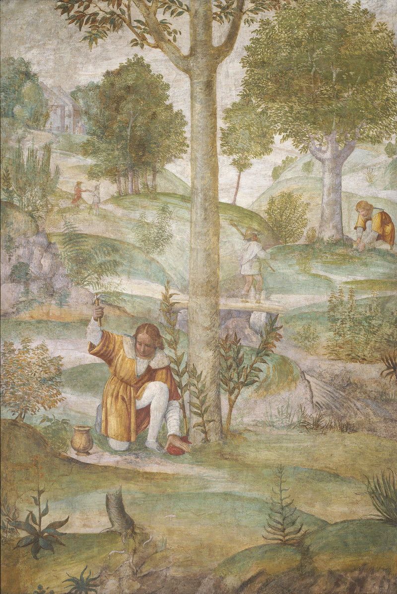 Céphale, der skjuler juvelerne - Bernardino Luini