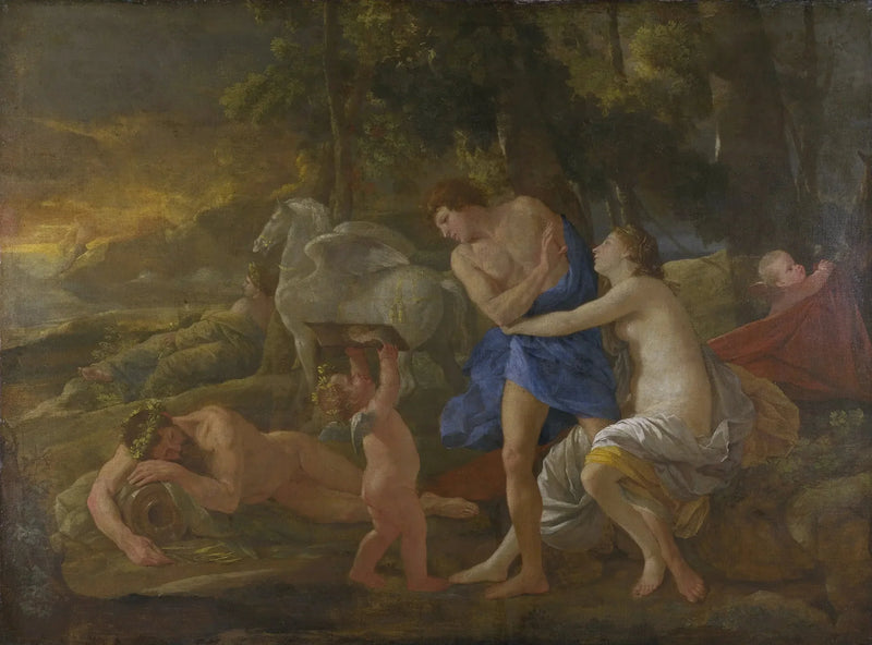 Céphale og Aurore - Nicolas Poussin