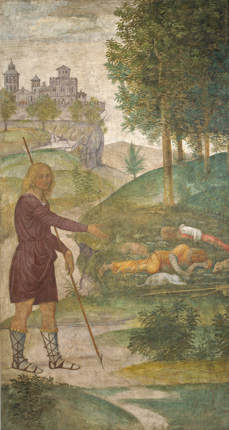 Céphale og nymferne - Bernardino Luini