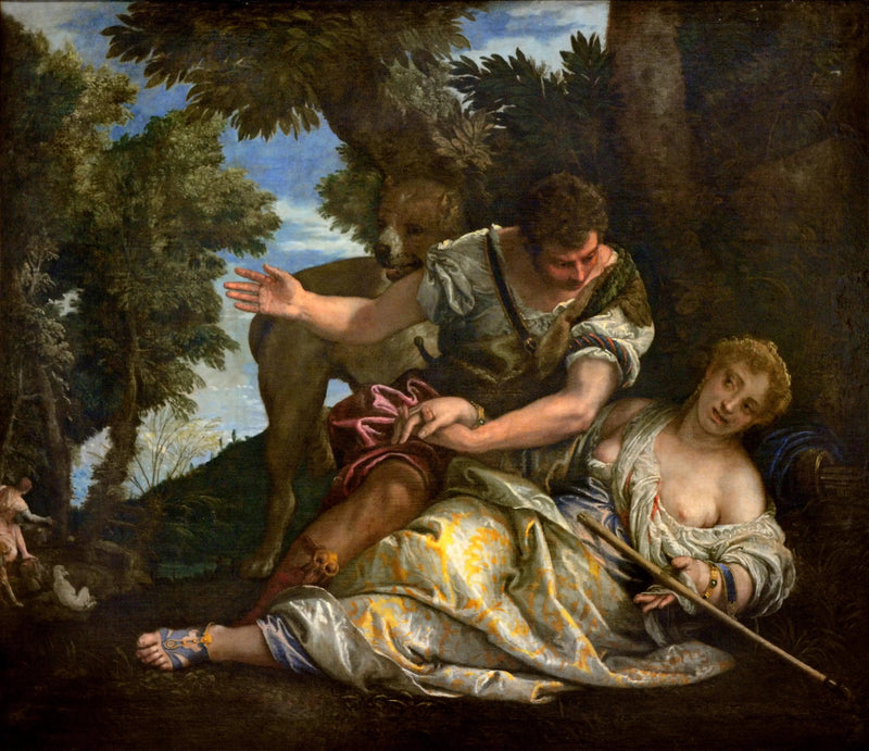 Céphale og Procris - Paul Véronèse