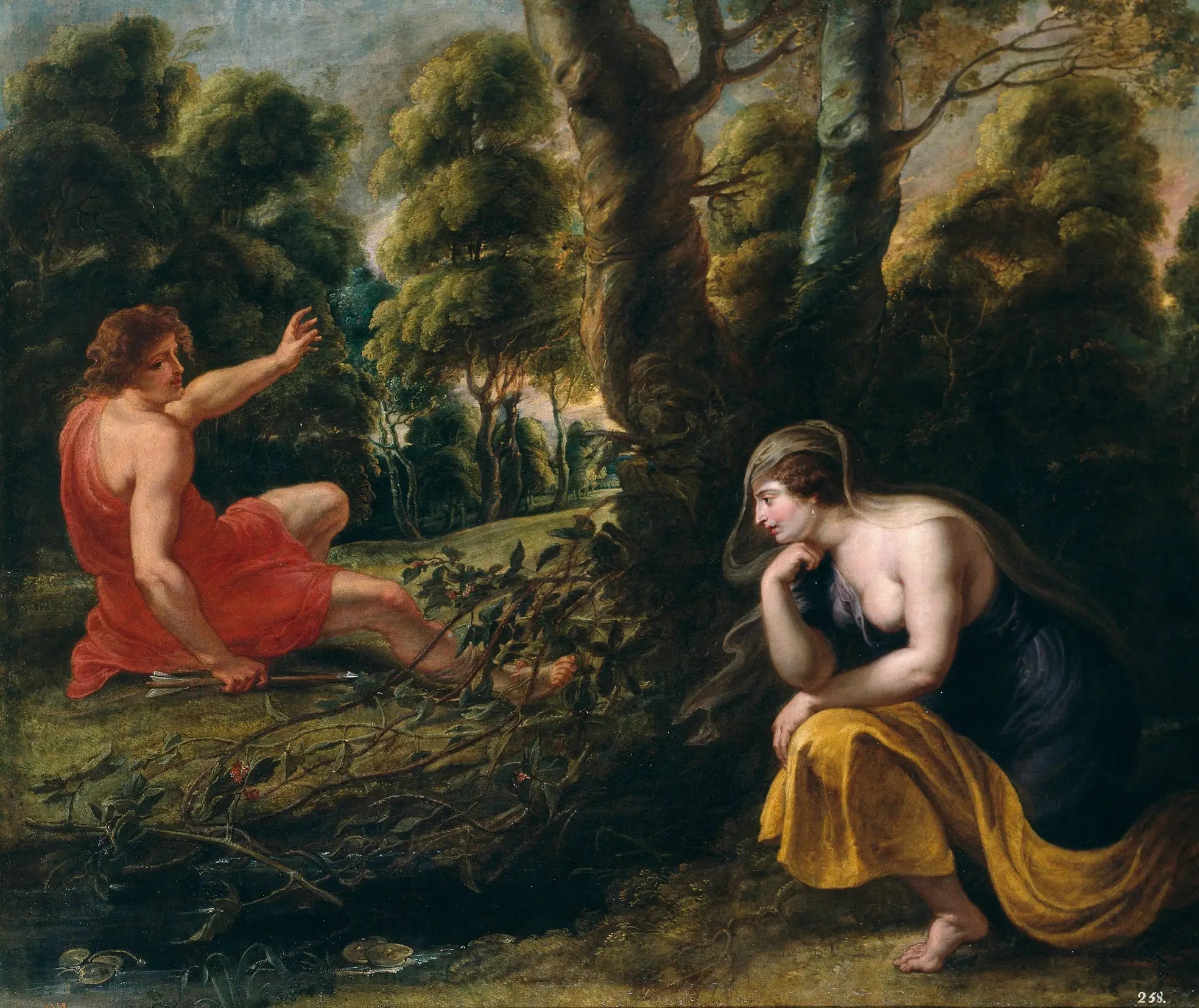 Céphale et Procris - Peter Paul Rubens image 1 reproduction d’œuvre d’art à l’huile