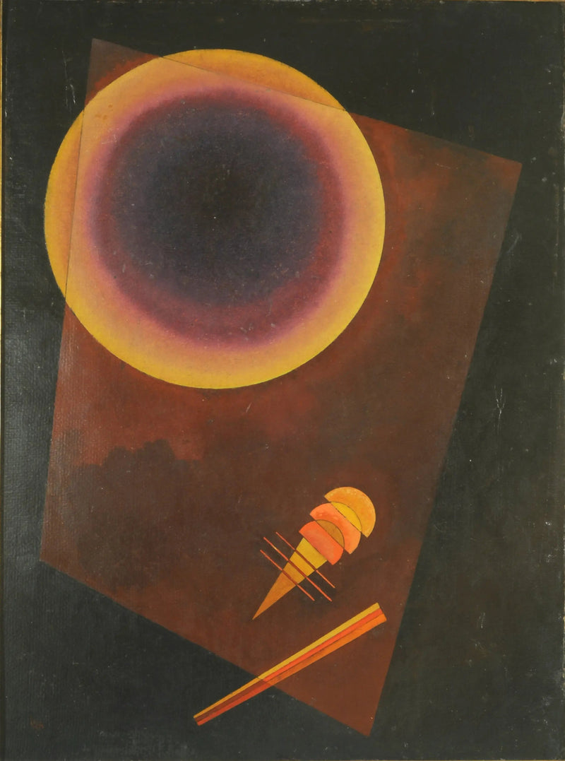Cirkel (med brun) - Vassily Kandinsky