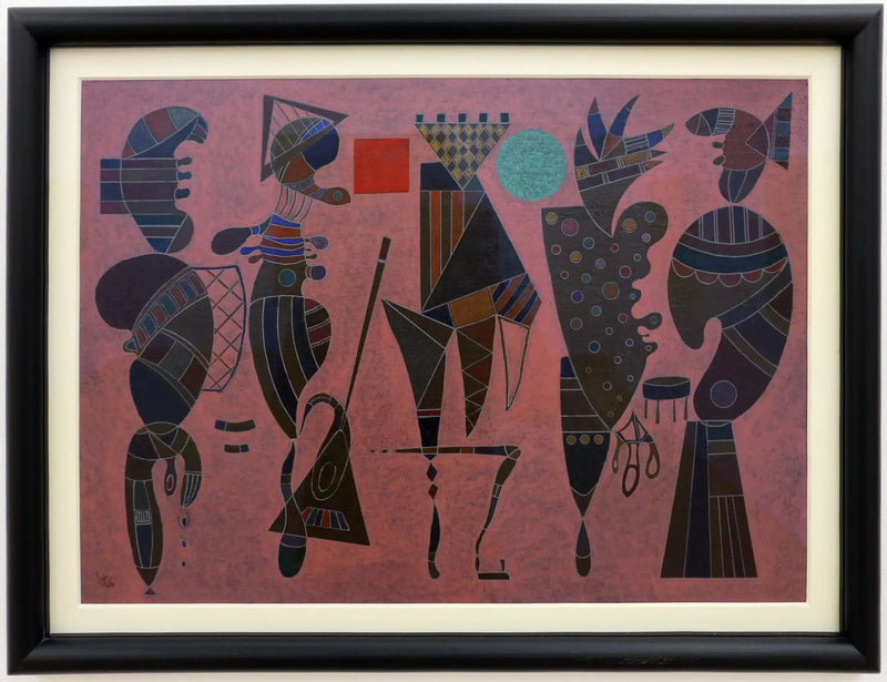 Cirkel og Kvadrat - Vassily Kandinsky