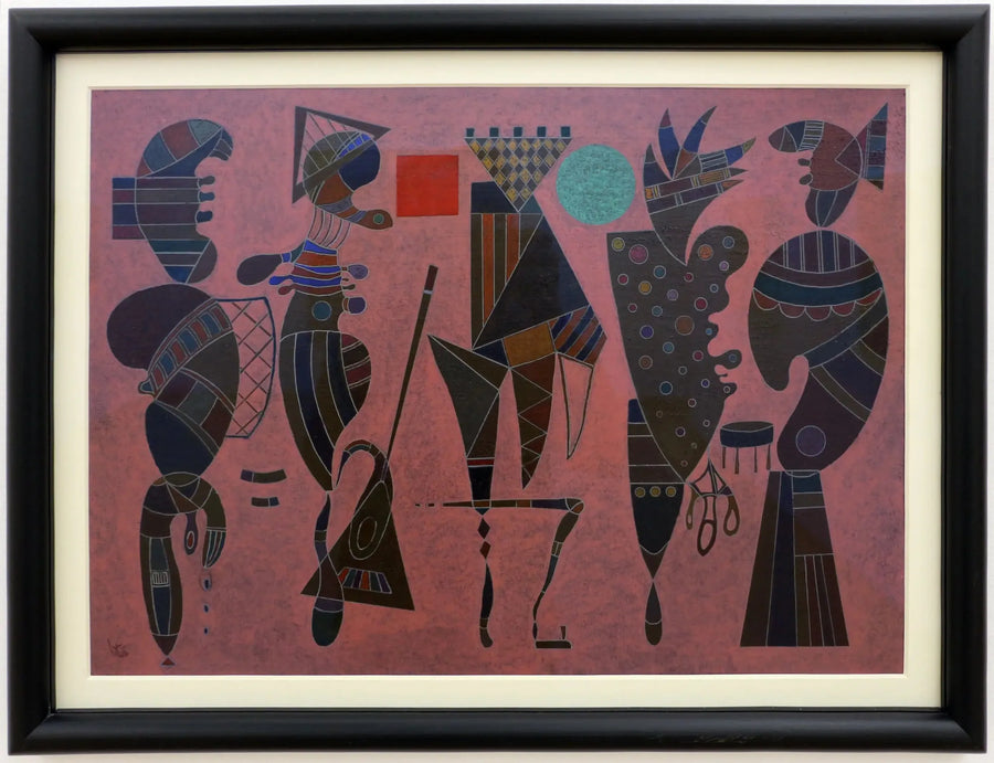 Cirkel og Kvadrat - Vassily Kandinsky